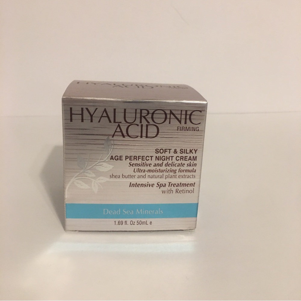 Firming Face Cream, Hyaluronic Acid Soft And Silky, Moisturizing Spa Treatment